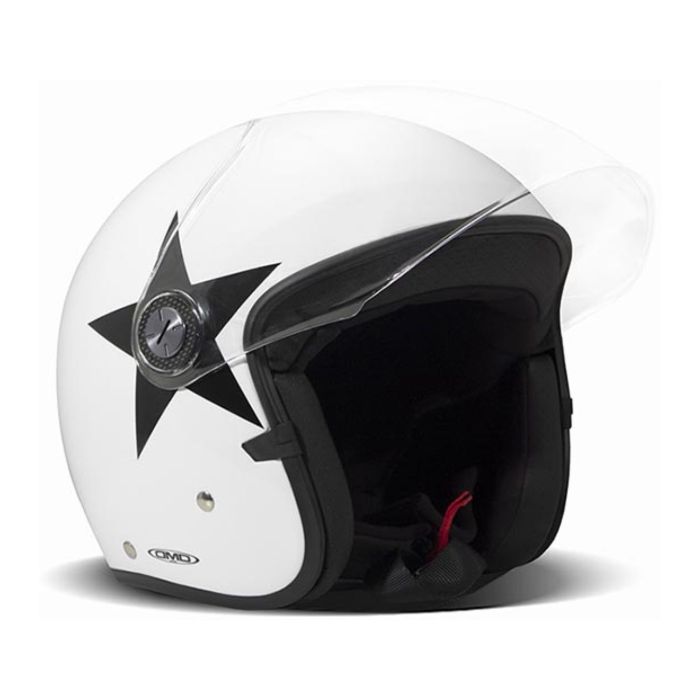 Casco Demi-jet Dmd P1 Color Star White