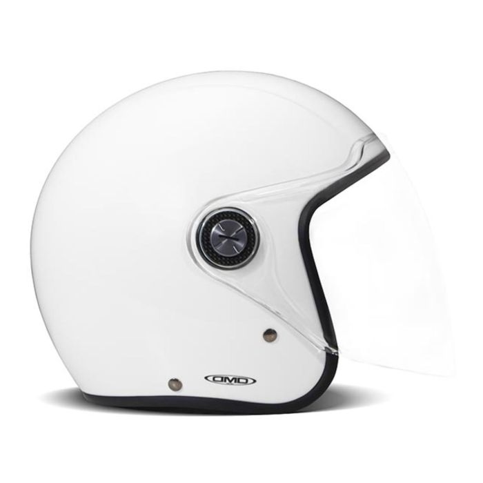 Casco Demi-jet Dmd P1 Mono White