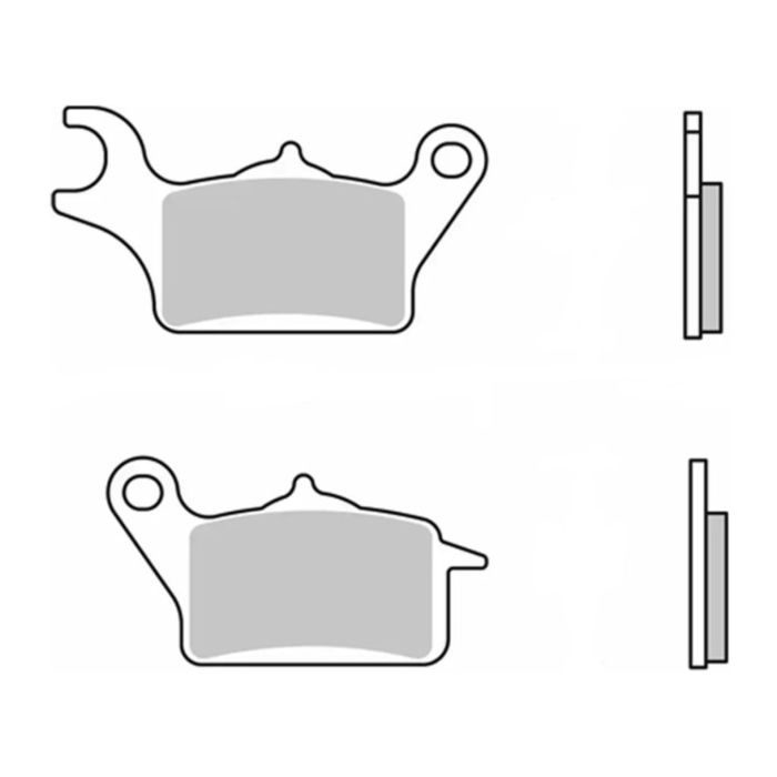 Set Pastiglie Brembo 07122cc Scooter