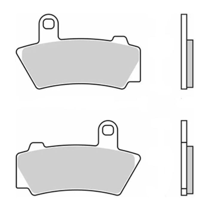 Set Pastiglie Brembo 07bb4080 Sinterizzata
