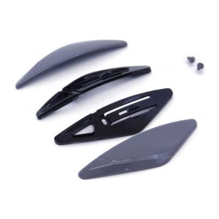 Shoei Nxr/rf1200 Upper Air Intake Mt. Basalt Grey