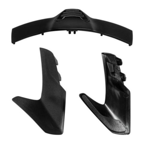 Nolan Spoiler Cursore Flat Black Per X803/ultra 4-35-36-37