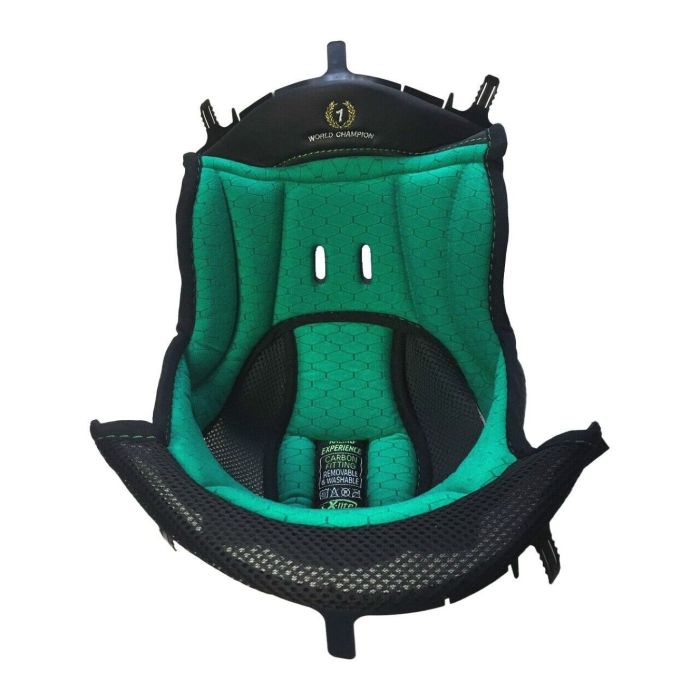 Nolan Interno Racing Tg.l Carbon Fitting Green Per X802/r/rr/rultra/rrul