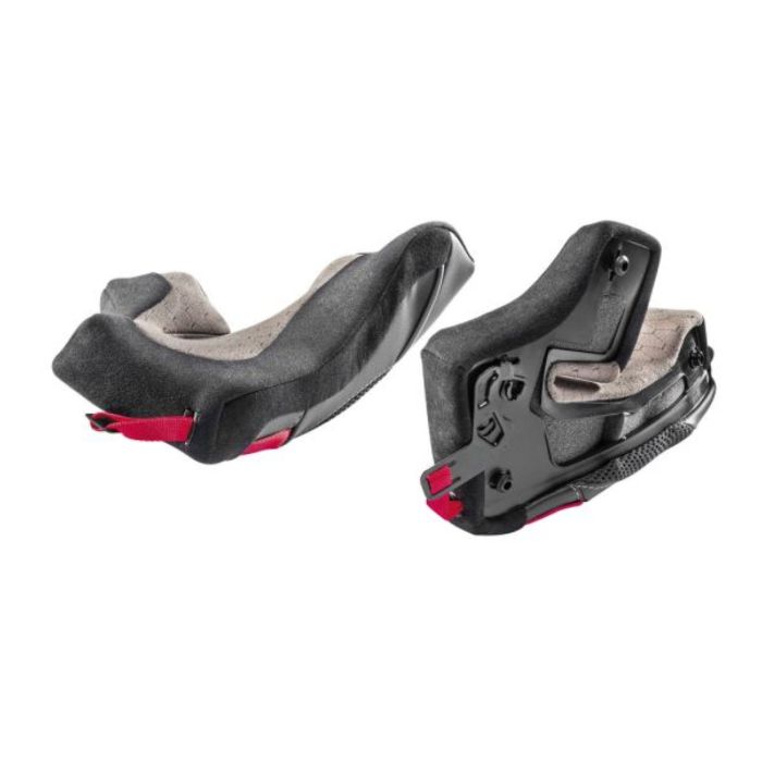 Nolan Sp Cheek Pads Steadyfit Tg.l (30mm) Grey-black Per X903/ultra