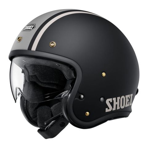 Casco Jet Shoei J-O2 Aventure TC10 Matt Black