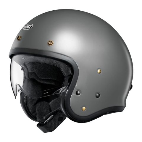 Casco Jet Shoei J-O2 Unic Basalt Grey