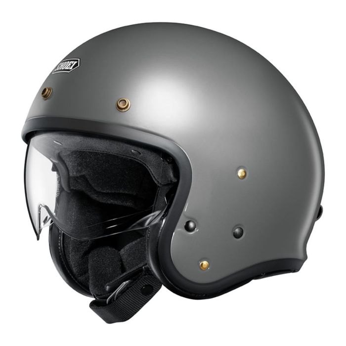 Casco Jet Shoei J-O2 Unic Basalt Grey