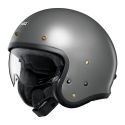 Casco Jet Shoei J-O2 Unic Basalt Grey