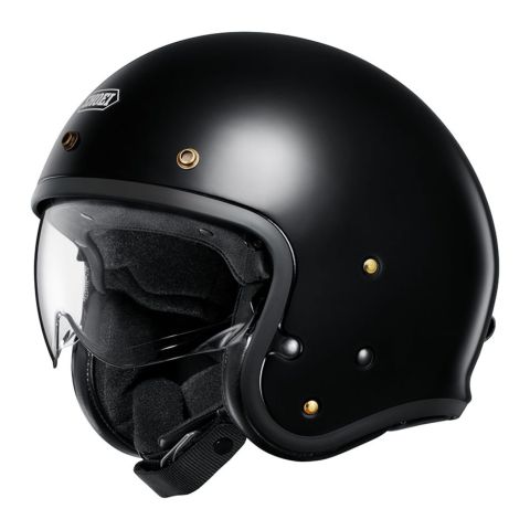 Casco Jet Shoei J-O2 Unic Black