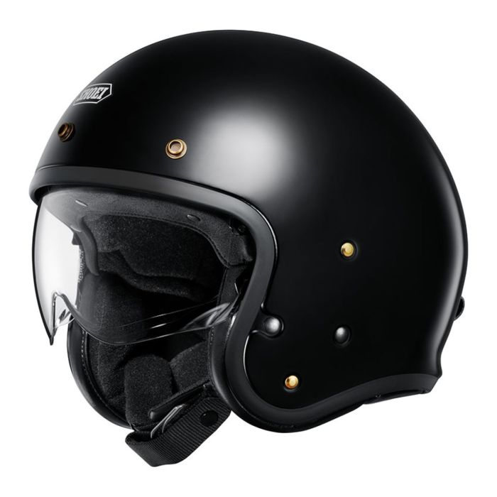 Casco Jet Shoei J-O2 Unic Black
