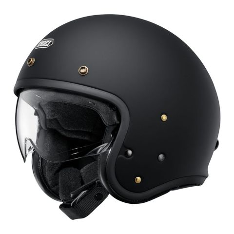 Casco Jet Shoei J-O2 Unic Matt Black