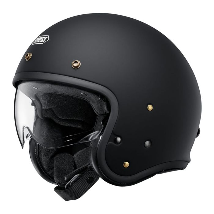 Casco Jet Shoei J-O2 Unic Matt Black