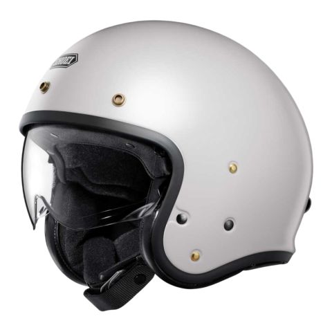 Casco Jet Shoei J-O2 Unic Off White