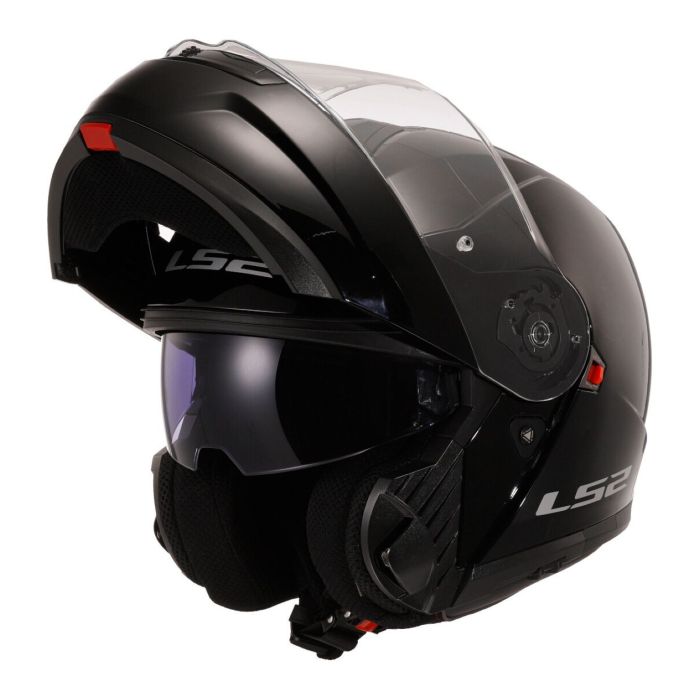 Casco Modulare Ls2 Ff908 Strobe II Mono Gloss Black