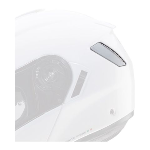 Kit Estrattori Aria Posteriori Bianco Per Casco Levo Caberg