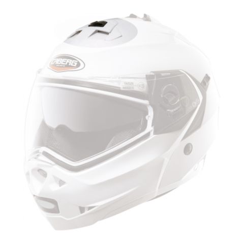 Kit Aereatore Fronte White Metal Per Casco Duke/duke Ii/tourmax Caberg