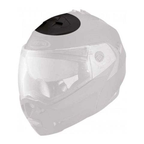 Kit Aereatore Fronte Matt Black Per Casco Duke/duke Ii/tourmax Caberg