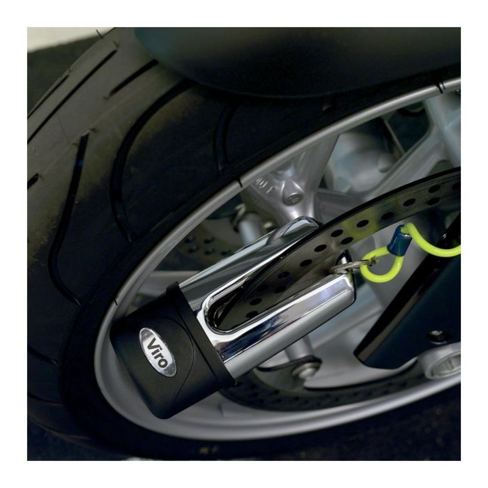 Blocca Disco Viro Blindato Extreme 11 Mm Cromo