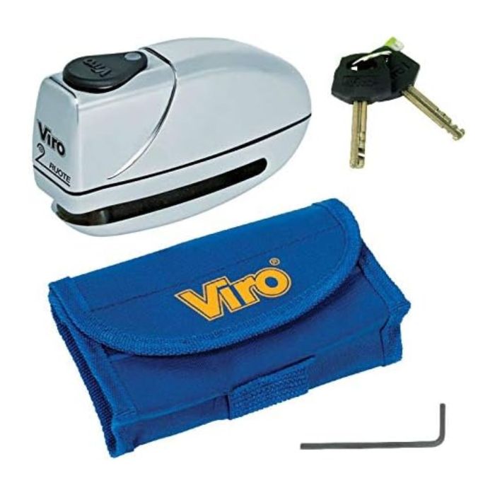 Blocca Disco Sonoro Viro Echo 10 Mm Cromo