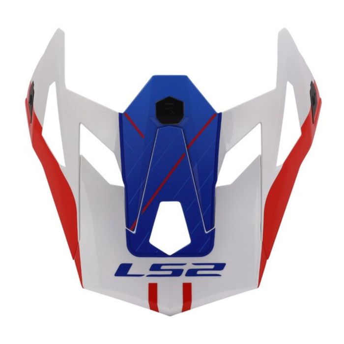 Ls2 Mx703 Peak Extendable Galuo White Red Blue
