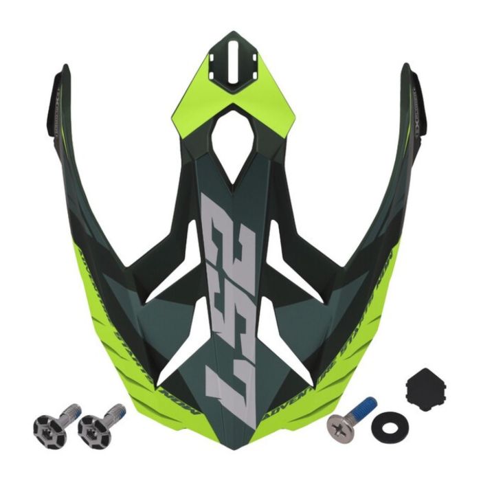 Ls2 Mx701 Peak Spire Matt Green H-v Yellow