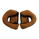 Guanciali Scorpion Per Casco Belfast Evo Luxe/carbon Brown 2xl