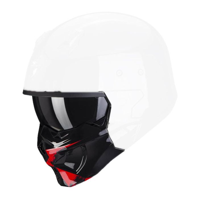 Mask Scorpion Per Covert-x Tanker Black/red
