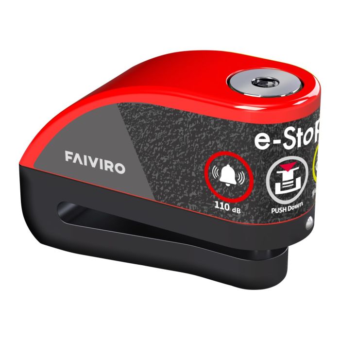 Bloccadisco Viro Faiviro Elettronico E-stop Rosso