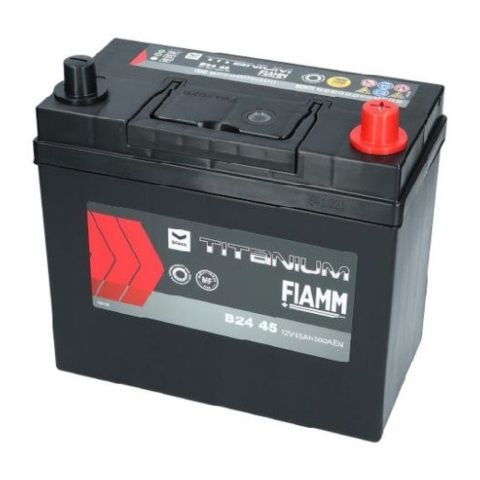 Batteria Auto Fiamm 50ah 400a 12v Black Titanium B24 50 (dx)