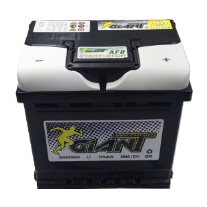 Batteria Auto Giant L1 Afb Start-stop 12v 55ah 500a Dx