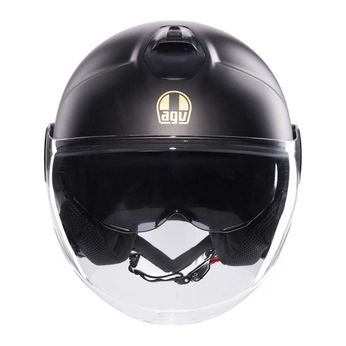 Casco Agv Eteres E2206 Ponza Matt Black/gold
