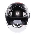 Casco Agv Eteres E2206 History Matt Black/white/red