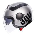 Casco Agv Eteres E2206 Rimini Matt Grey/black