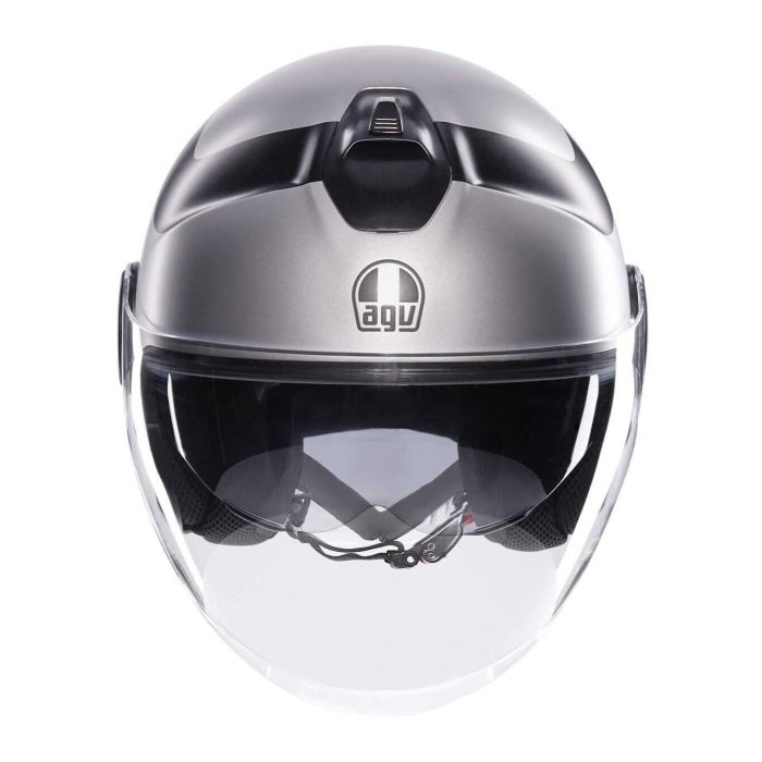 Casco Agv Eteres E2206 Rimini Matt Grey/black