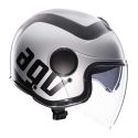 Casco Agv Eteres E2206 Rimini Matt Grey/black