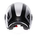Casco Agv Eteres E2206 Rimini Matt Grey/black