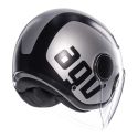 Casco Agv Eteres E2206 Rimini Matt Grey/black