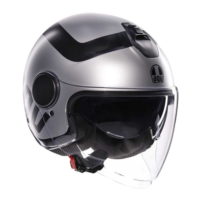 Casco Agv Eteres E2206 Rimini Matt Grey/black