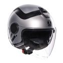 Casco Agv Eteres E2206 Rimini Matt Grey/black