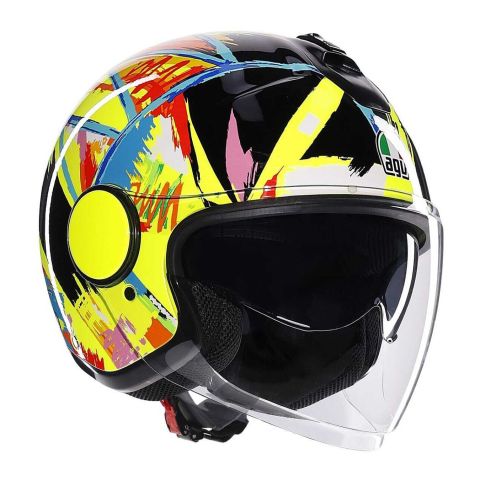Casco Agv Eteres E2206 Rossi Winter Test 2019