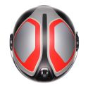 Casco Agv Eteres E2206 Scaglieri Matt Grey/red
