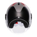 Casco Agv Eteres E2206 Scaglieri Matt Grey/red