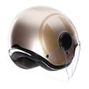 Casco Agv Eteres E2206 Sirolo Matt White/gold