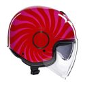 Casco Agv Eteres E2206 Tropea Red/pink