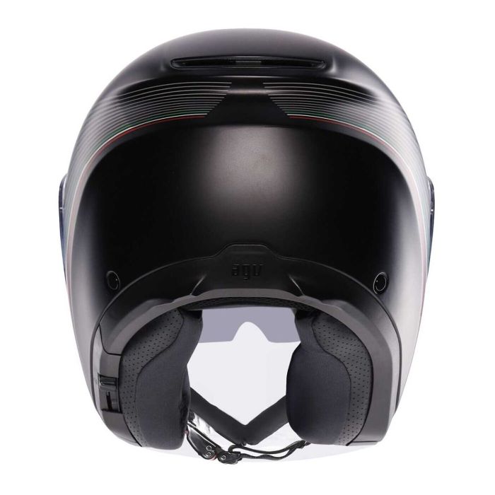 Casco Agv Irides E2206 Bologna Matt Black/tricolore
