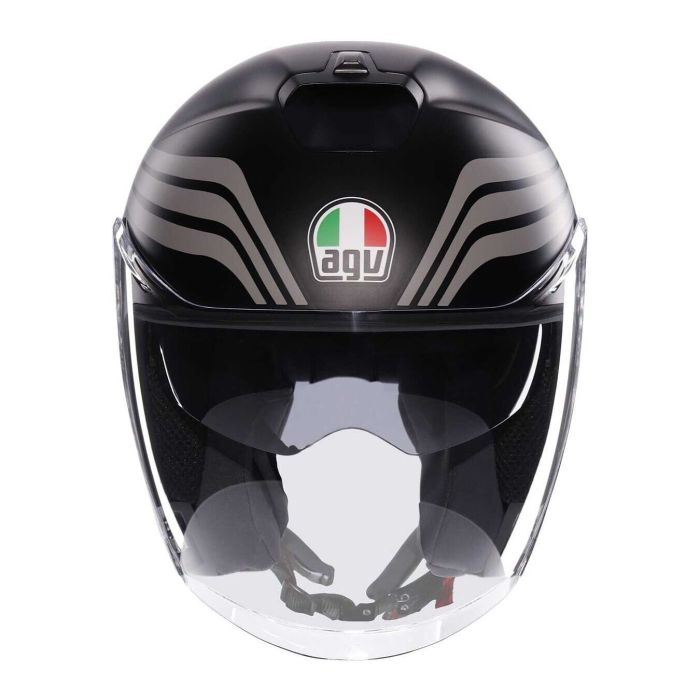 Casco Agv Irides E2206 Bologna Matt Black/tricolore