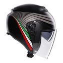 Casco Agv Irides E2206 Bologna Matt Black/tricolore