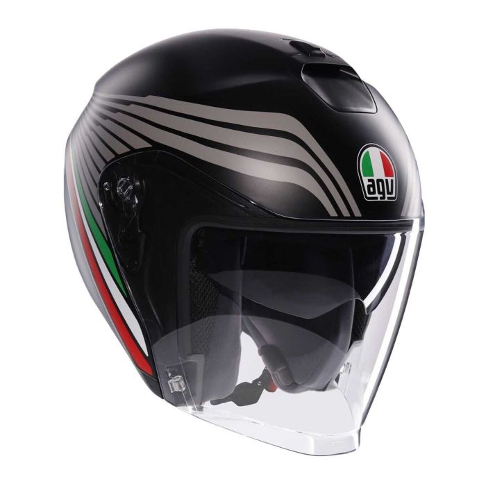 Casco Agv Irides E2206 Bologna Matt Black/tricolore