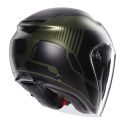 Casco Agv Irides E2206 Sakai Matt Green/black