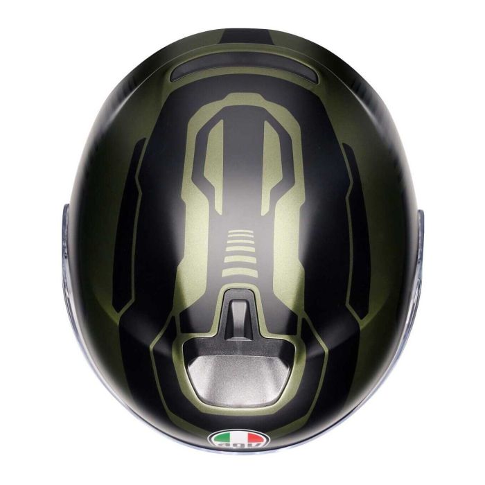 Casco Agv Irides E2206 Sakai Matt Green/black